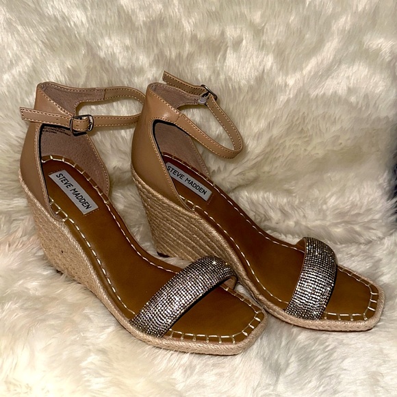 NWT Steve Madden Submit Wedge Sandal - Picture 4 of 6